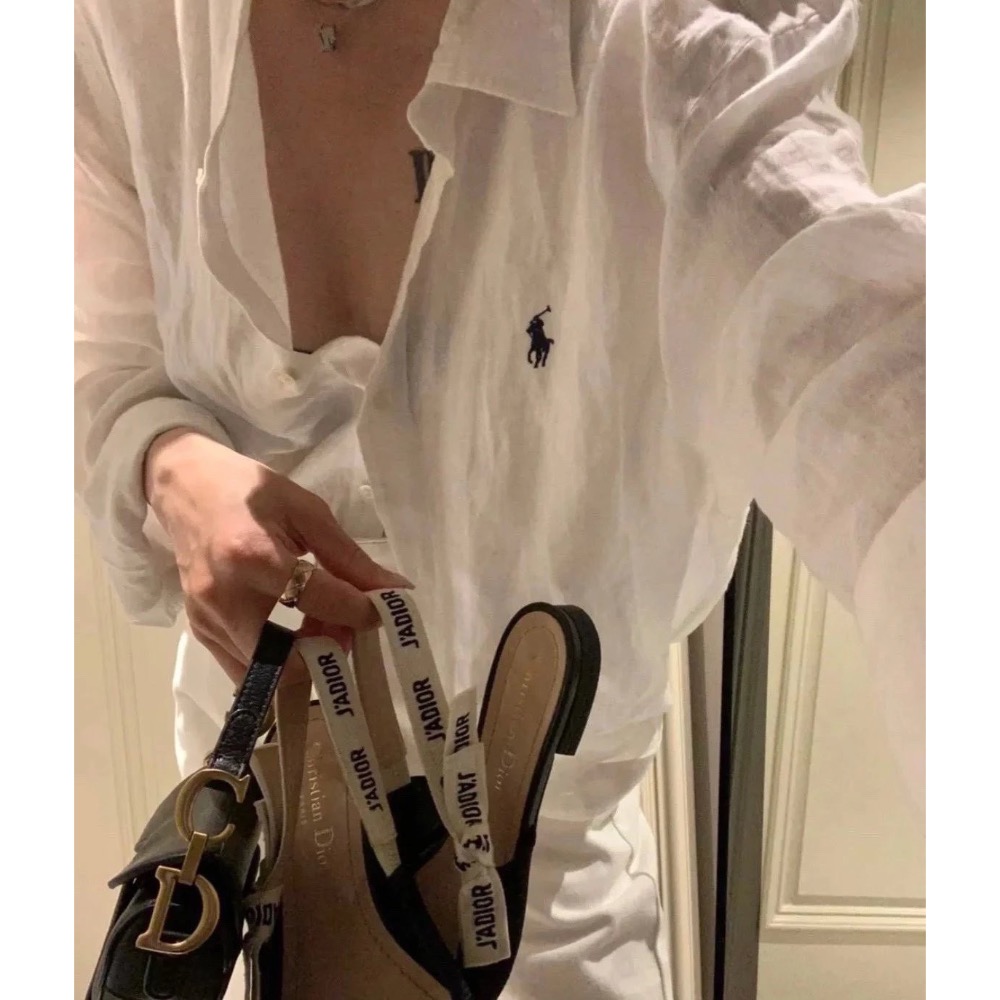 5色 Ralph Lauren 亞麻襯衫-細節圖6