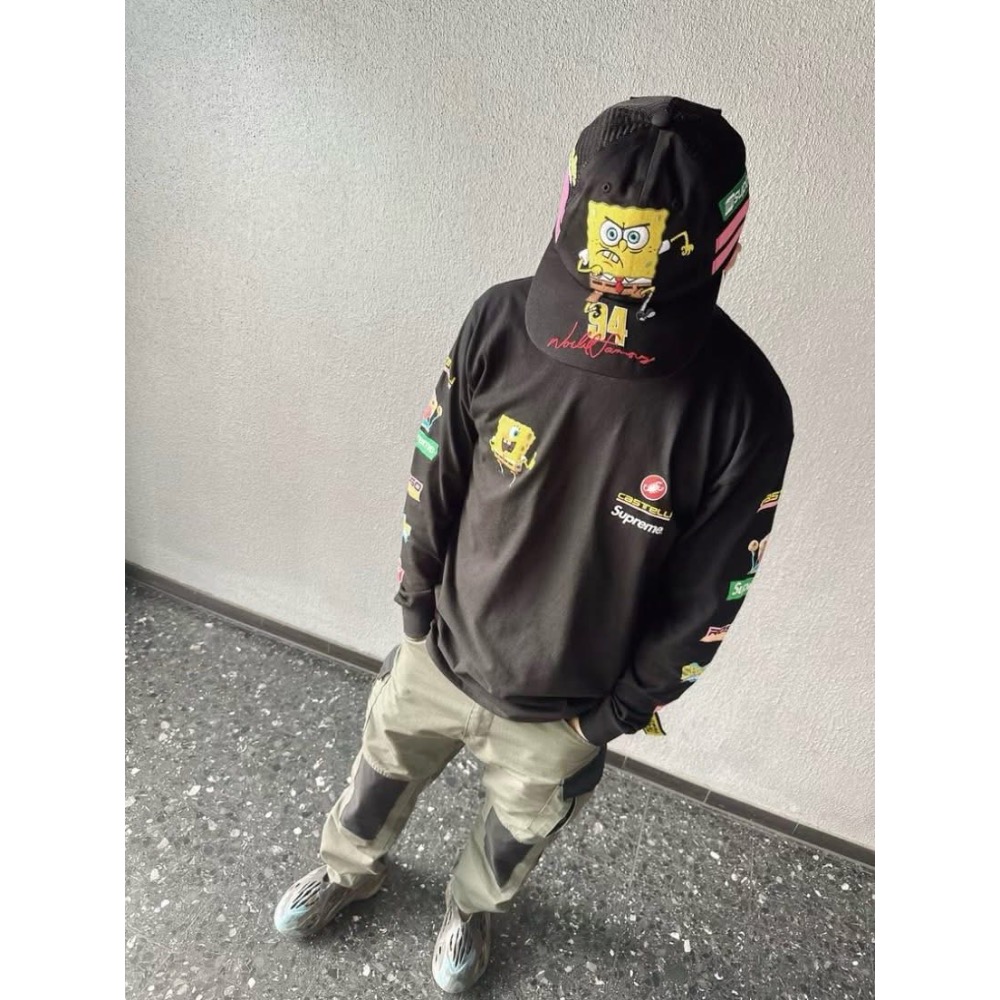 Supreme 海綿寶寶🧽🫧帽子-細節圖3