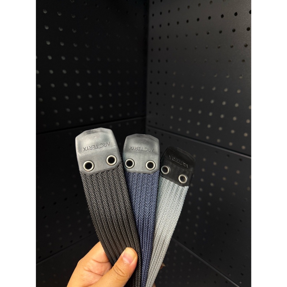 細節控的最愛｜Arcteryx徽標金屬扣運動腰帶#受不鳥再買一條-細節圖2