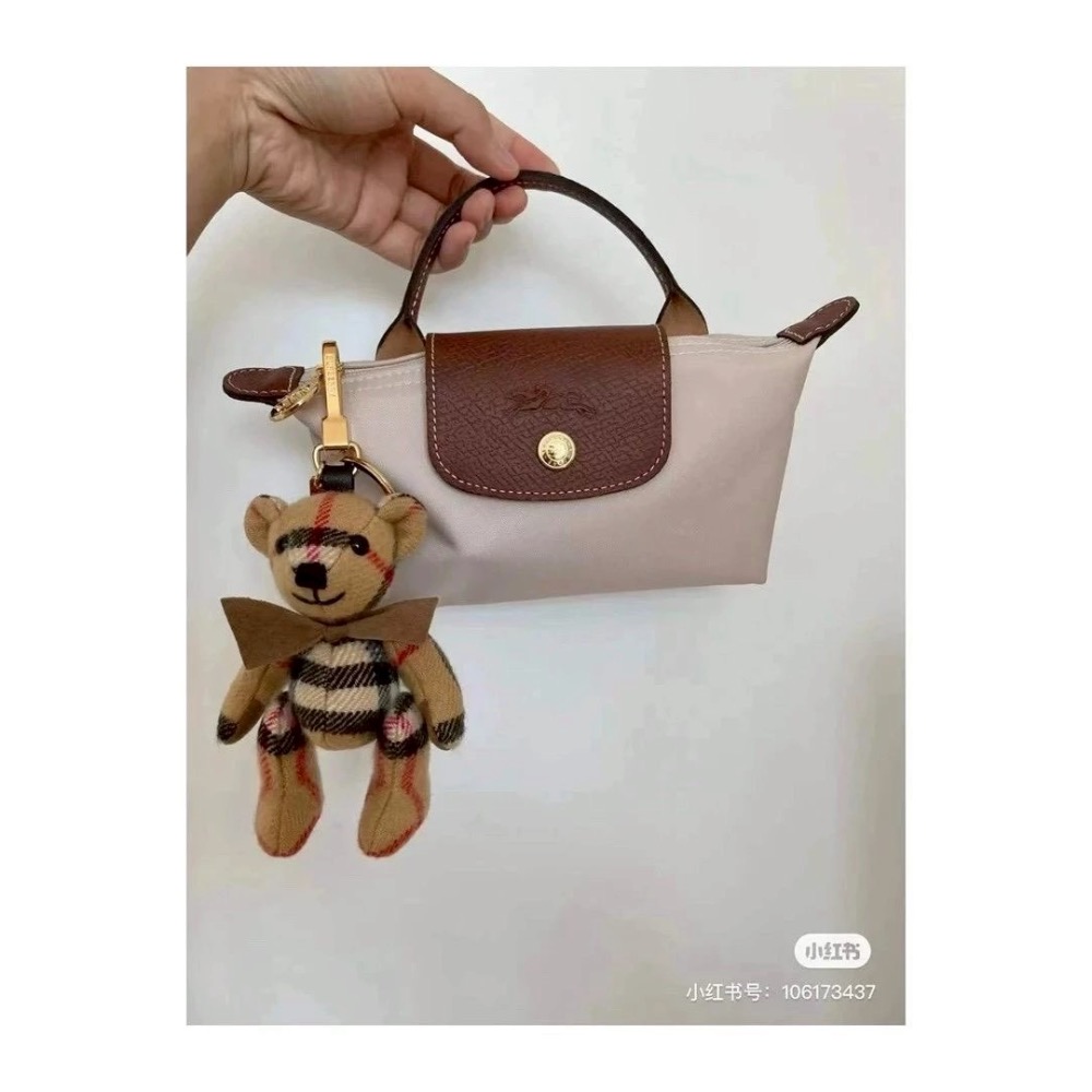 Long champ 推薦多色入 巨超值 超難買pliage mini小餃子包手拿包-細節圖3