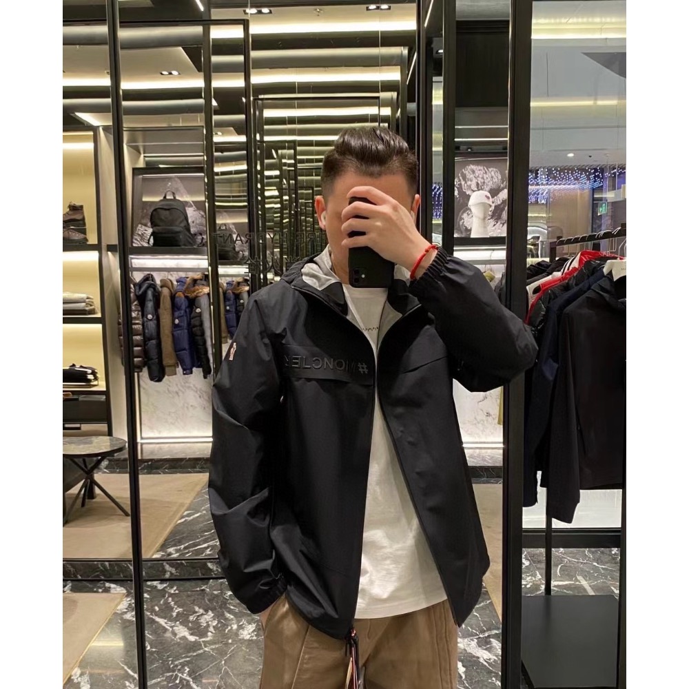 Moncler  Grenoble 全壓膠薄款衝鋒衣-細節圖3