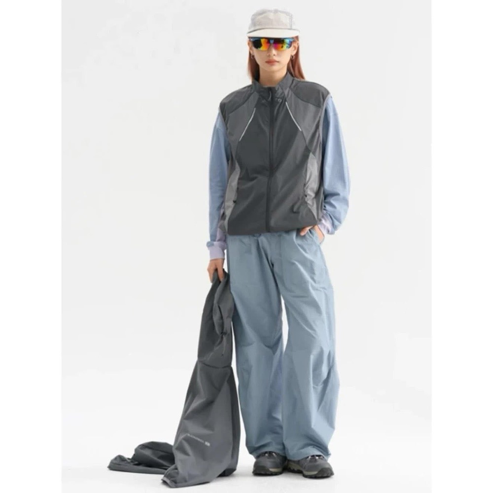 騎行黨狂喜#【一衣兩穿/可拆卸】三合一組合 輕便速乾透氣  山系戶外徒步 馬甲外套 防曬衣騎行服-細節圖6