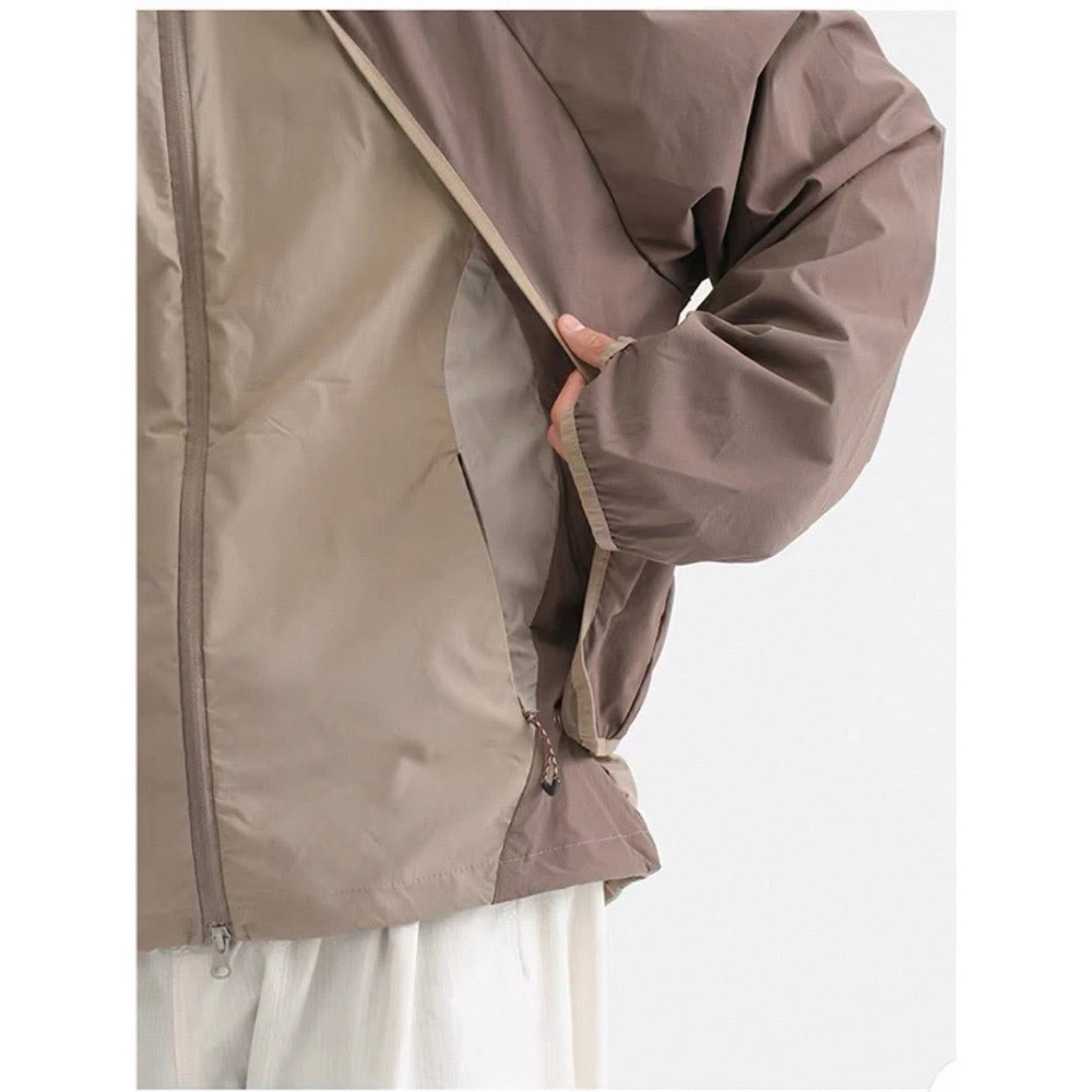 騎行黨狂喜#【一衣兩穿/可拆卸】三合一組合 輕便速乾透氣  山系戶外徒步 馬甲外套 防曬衣騎行服-細節圖8