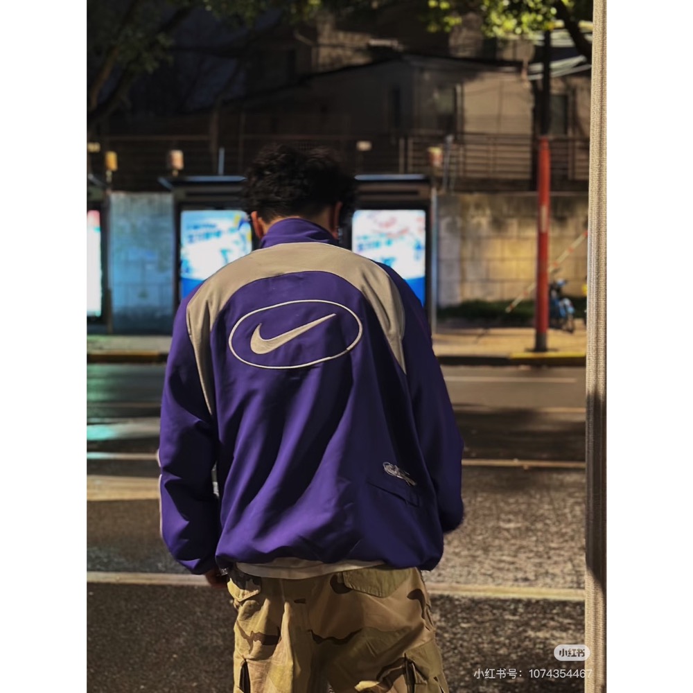 Supreme x Nike 聯名款 SS25 WEEK4 Track Jacket 袖口刺繡logo拉鍊開合夾克外套-細節圖11