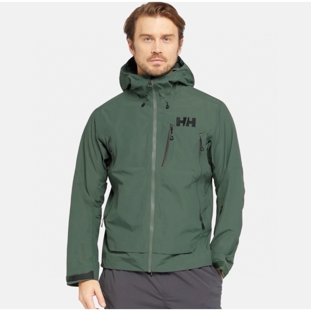 HELLY HANSEN HH專櫃新款戶外硬殼衝鋒連帽外套衝鋒衣-細節圖5