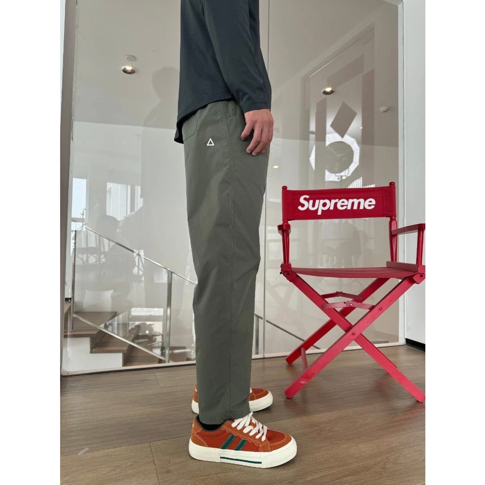 【信我 買它】特價處理＃高品質 戶外通勤 防撕裂格子布 直筒 微錐 休閒褲 機能衝鋒褲 男女同款-細節圖5