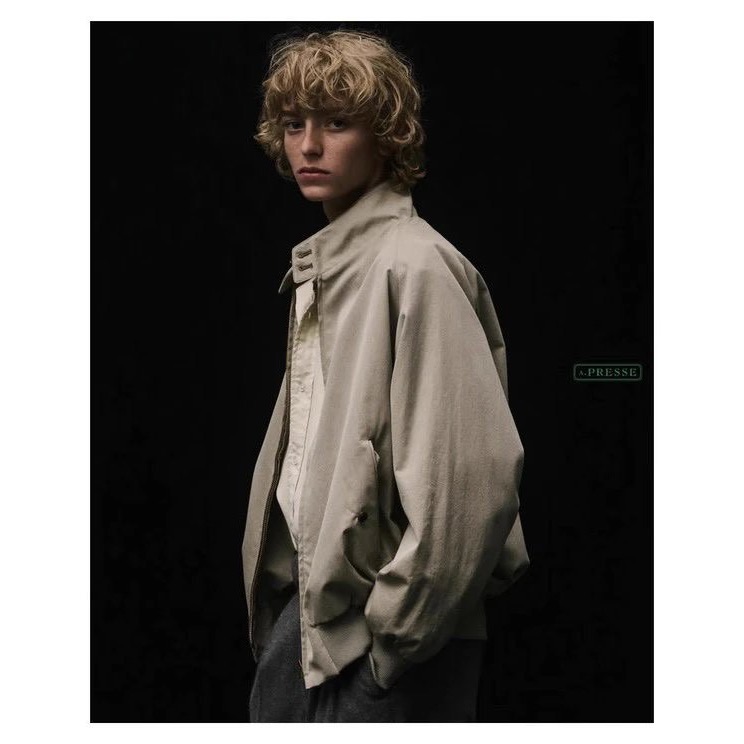 Cahlumn 復古重磅戶外街頭休閒G9哈靈頓男女飛-細節圖3