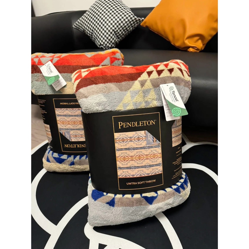 原價8000美國PENDLETON復古休閒蓋毯-細節圖2