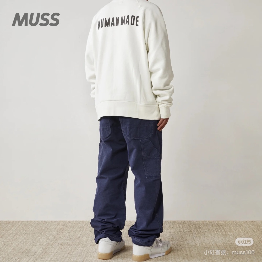 HUMAN MADE SWEATSHIRT 日本制愛心字母衛衣-細節圖4