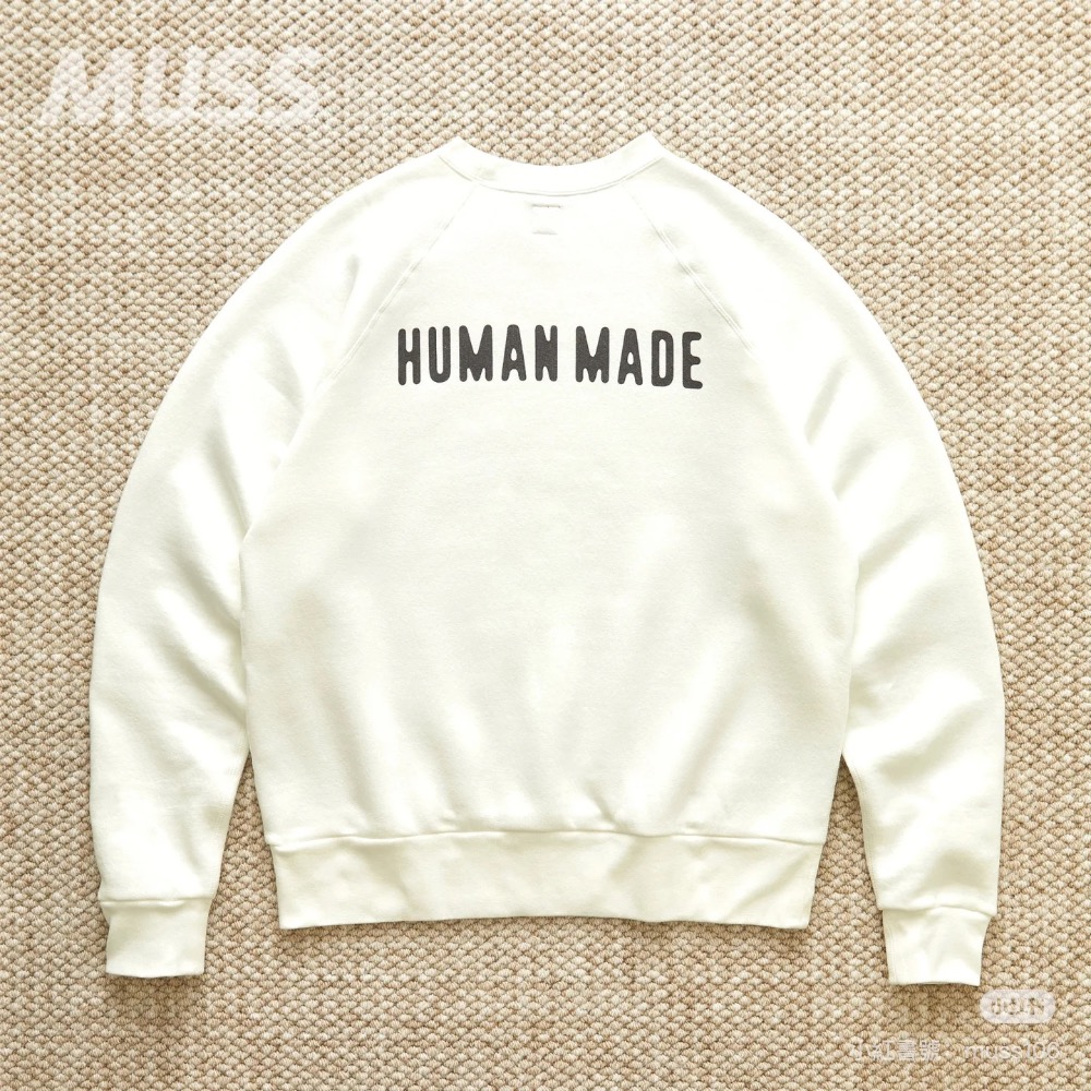HUMAN MADE SWEATSHIRT 日本制愛心字母衛衣-細節圖5