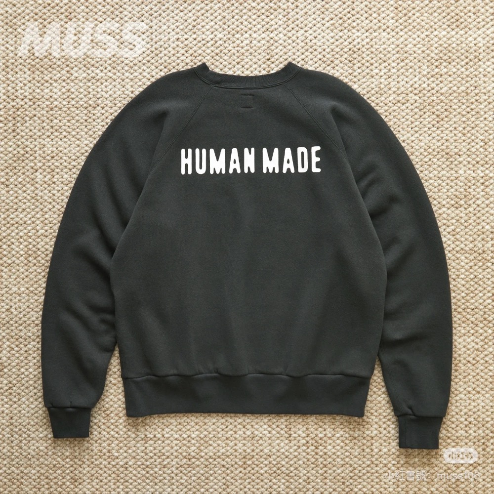 HUMAN MADE SWEATSHIRT 日本制愛心字母衛衣-細節圖7