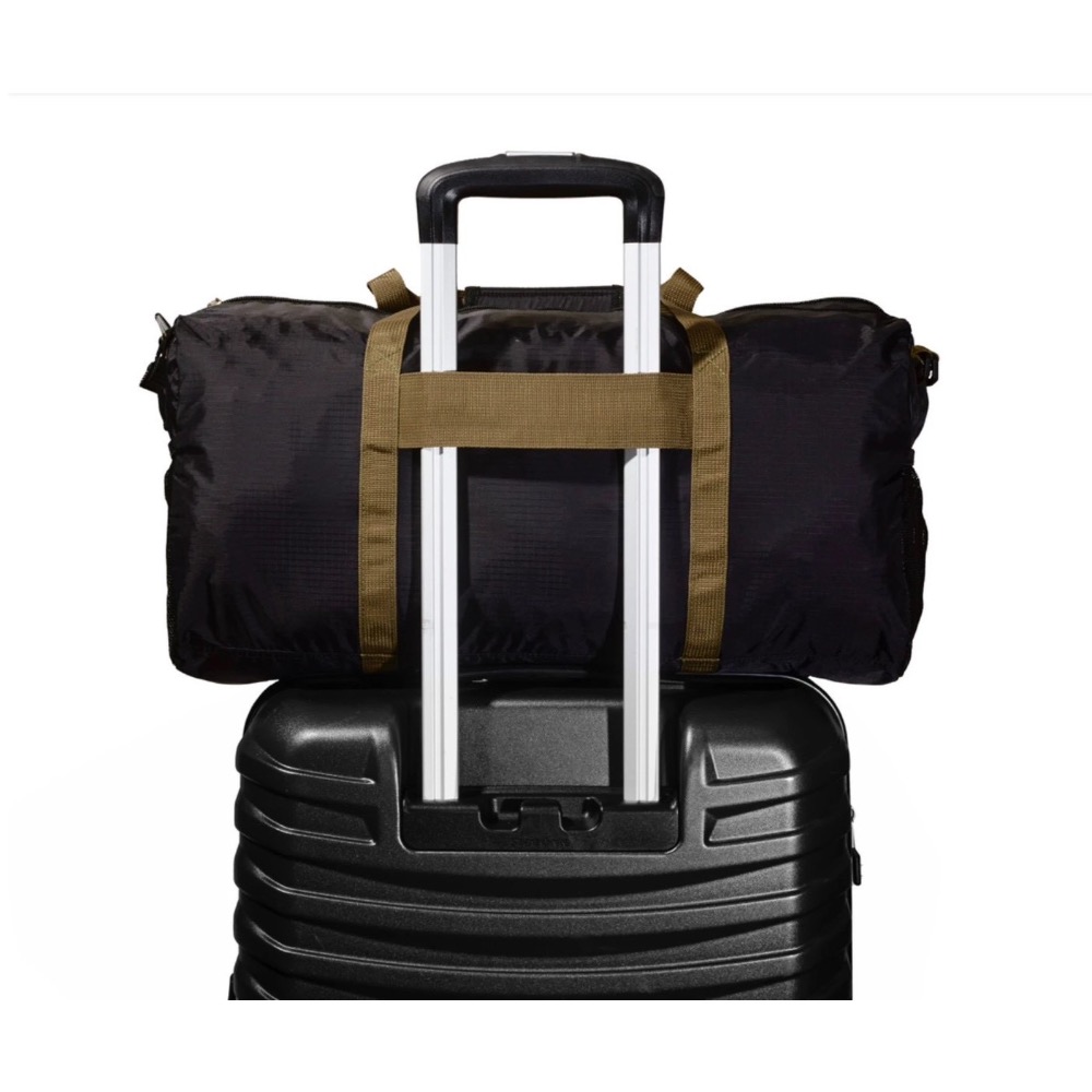 官網同步在售48美金！！全新正品GO.PAC 超大容量防撕裂尼龍隨身可折疊收納行李袋，行李包 軍用級織帶！-細節圖5