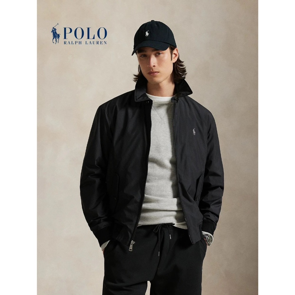 【優雅老錢風】Ralph Lauren 經典小馬刺繡 三防梭織夾外套-細節圖2