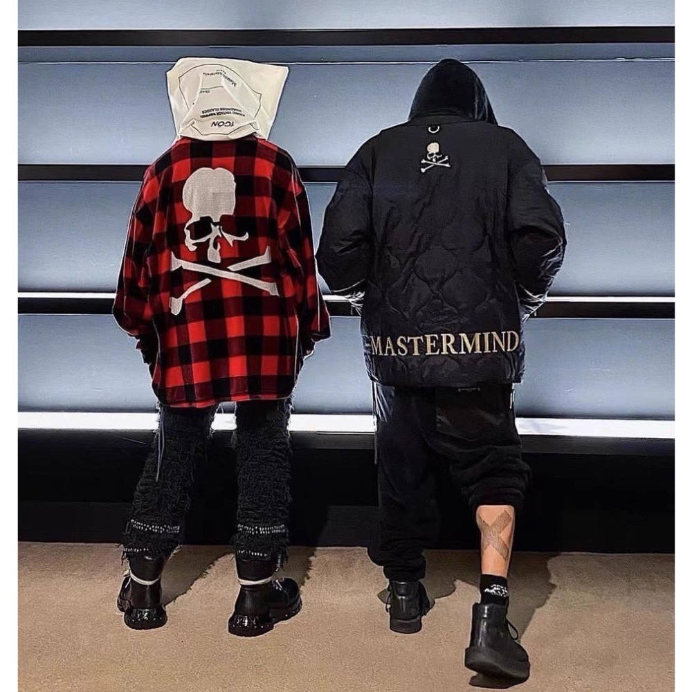 MasterMind Japan MMJ 高街暗黑骷髏刺繡重磅日系絎縫棉服外套  男女同款-細節圖3