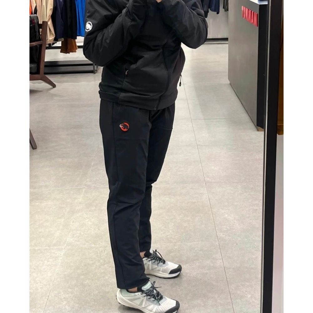 加絨軟殼褲紅標 MAMMUT猛獁象Winterfield 男士防風防潑水-細節圖2