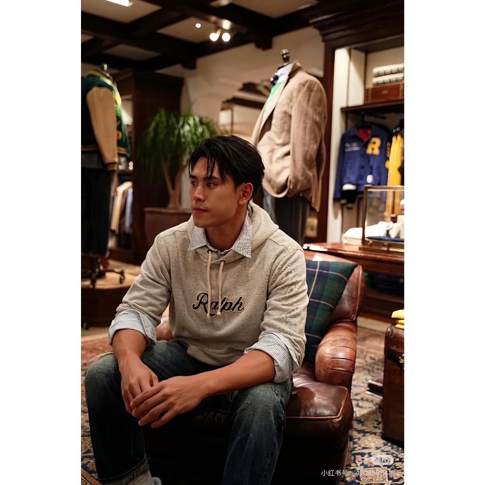 Ralph Lauren 秋冬老錢風穿搭，韓範二穿搭-細節圖2