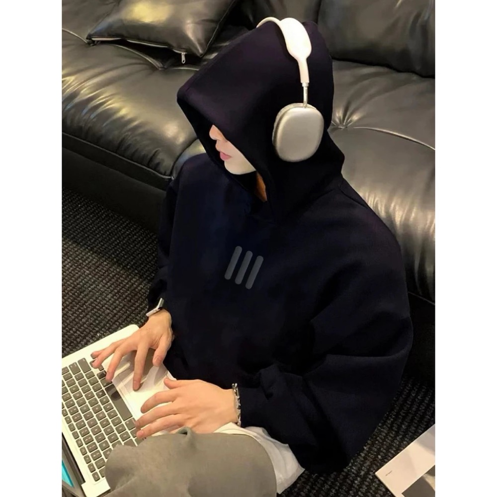 重磅特清福利#【三條槓•圓領】FOG ESSENTIALS三條槓美式小眾 加絨帽衫 男女同款-細節圖4