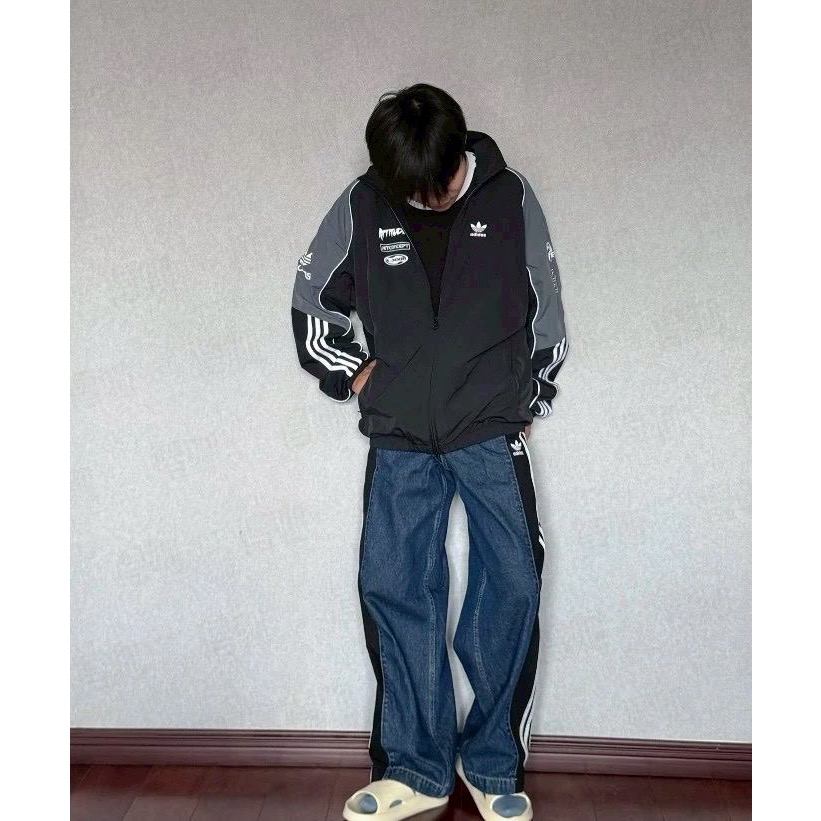 Adidas 男女同款牛仔褲 他們的設計師簡直開外掛-細節圖3