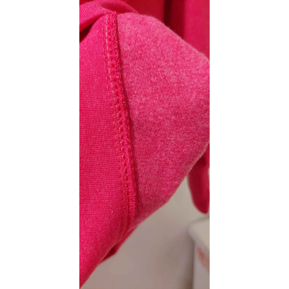 全新大尺碼~棉質米老鼠大學T(細刷毛）-細節圖3