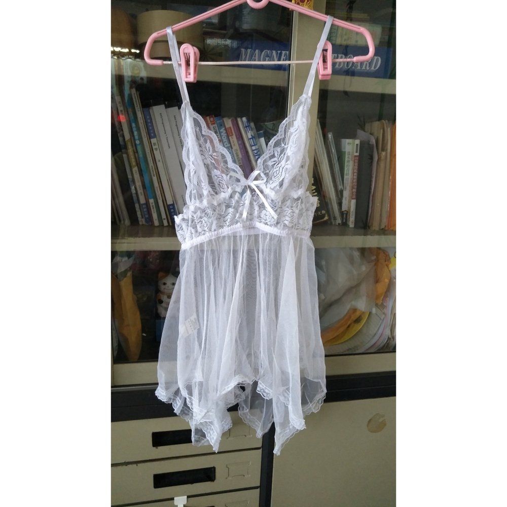 全新透視蕾絲睡衣-細節圖2
