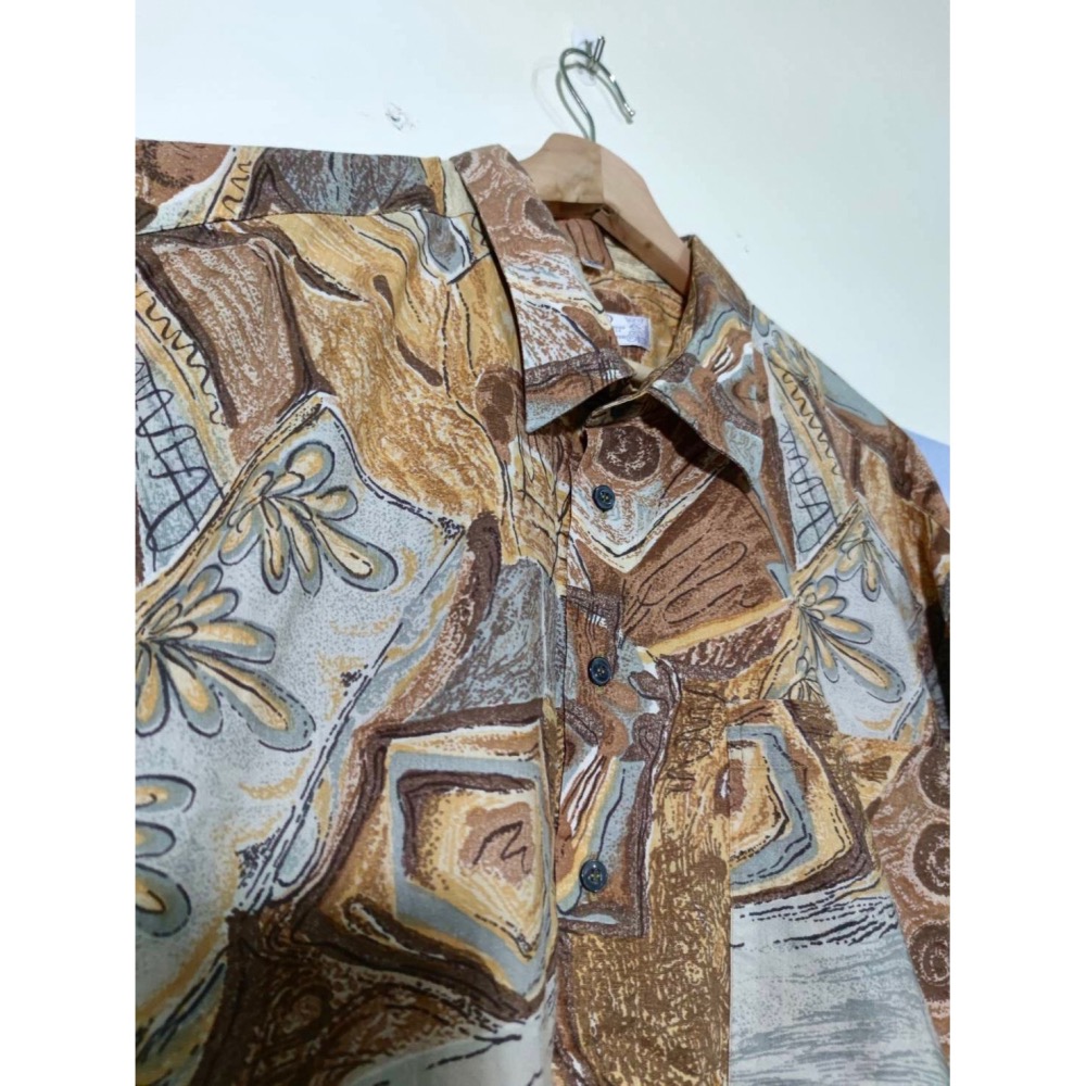 拼接襯衫-細節圖2