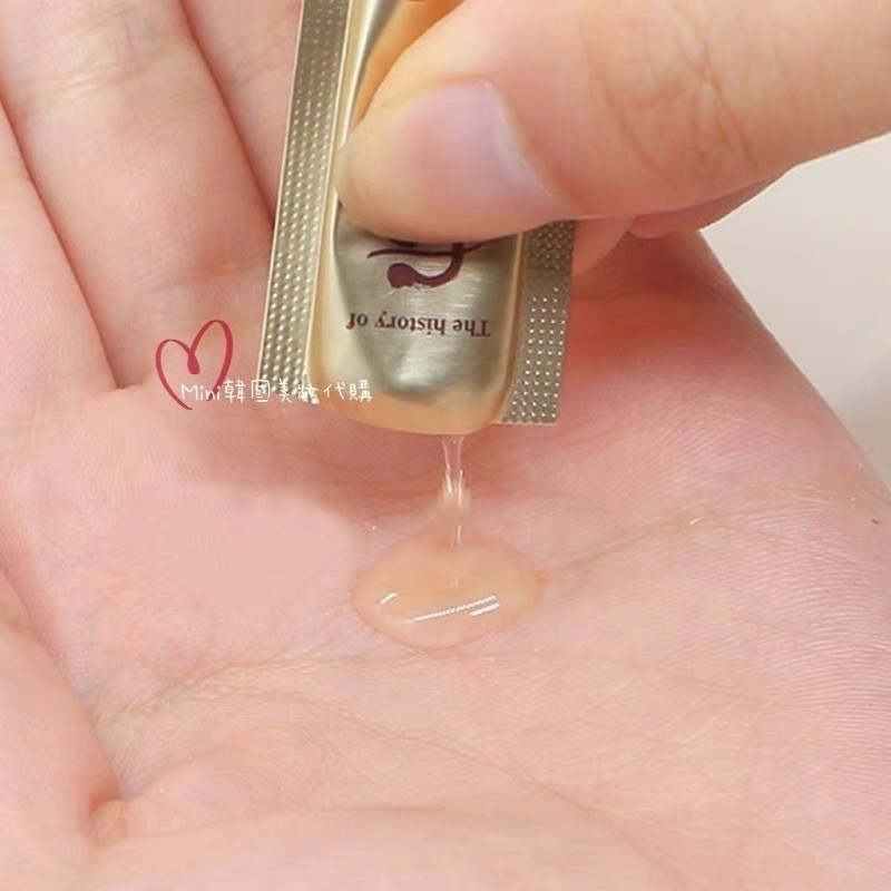 ☆mini韓國美妝代購☆ Whoo 后 天氣丹華炫黃金山蔘潔顏精華 潔顏精華 保存2027/11【SWH16】-細節圖2