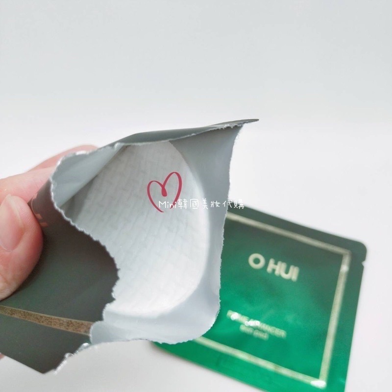 ☆mini韓國美妝代購☆O Hui 歐蕙 小綠瓶精華濕敷棉片 局部面膜 精華棉片 小綠瓶 局部膜 SOH24-細節圖2