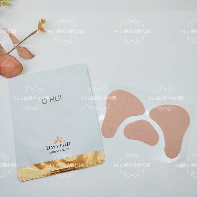 ☆mini韓國美妝代購☆ 韓國 O HUI 歐蕙 UV 戶外防護貼 抗皺+亮白 水凝膠面膜貼片 紫外線貼片【SOH27】-細節圖6