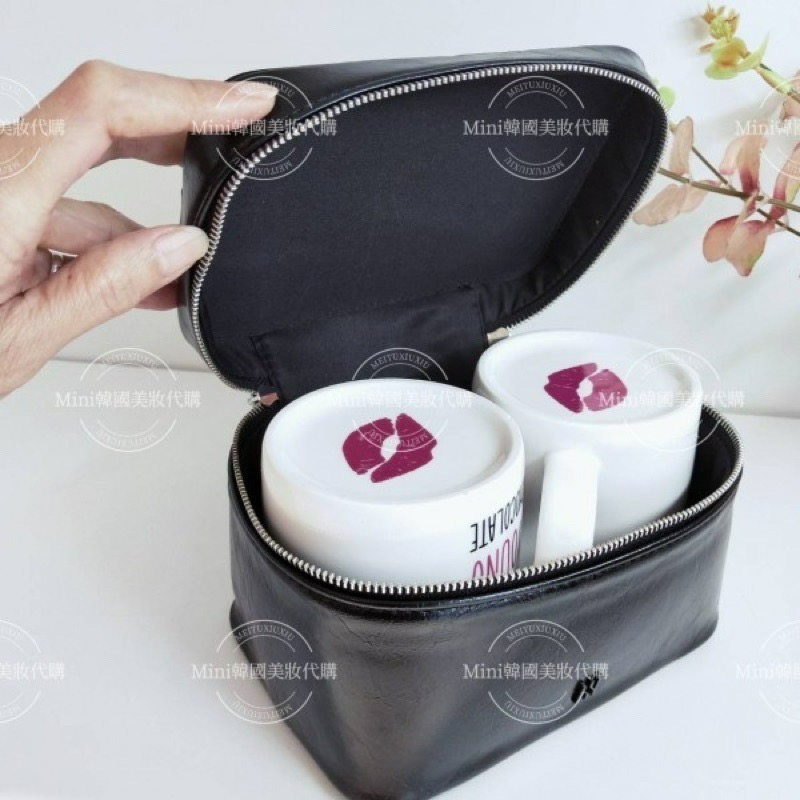 ☆mini韓國美妝代購☆HERA 皮革手提化妝箱-細節圖4