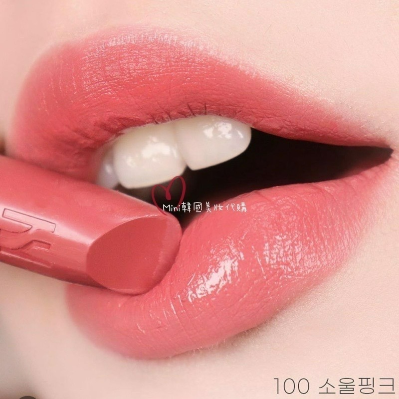 ☆mini韓國美妝代購☆ HERA 赫拉 ROUGE HOLIC 金管唇膏 #100 白桃奶茶 口紅 霧面唇膏 水光唇膏-細節圖2