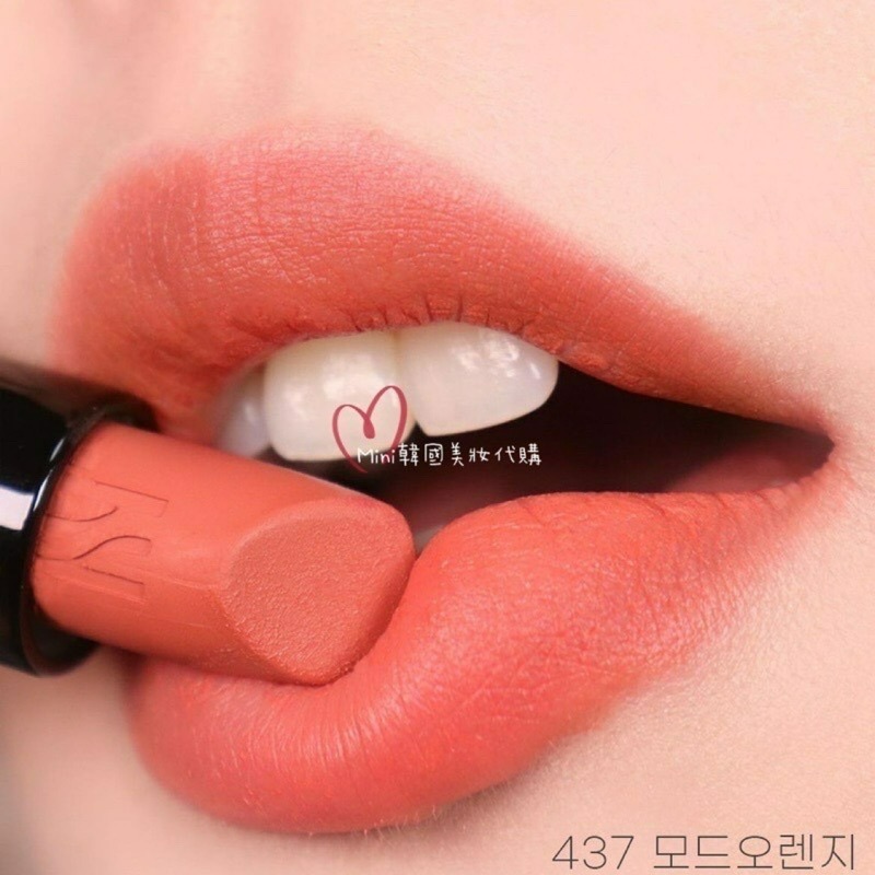 ☆mini韓國美妝代購☆ HERA 赫拉 ROUGE HOLIC 金管唇膏 #100 白桃奶茶 口紅 霧面唇膏 水光唇膏-細節圖3