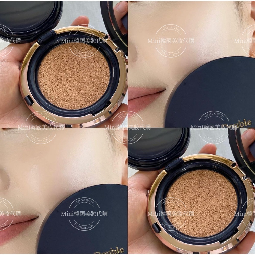 ☆mini韓國美妝代購☆ Etude House 愛麗小屋 長效待肌柔焦霧感氣墊粉餅 Double Lasting-細節圖5