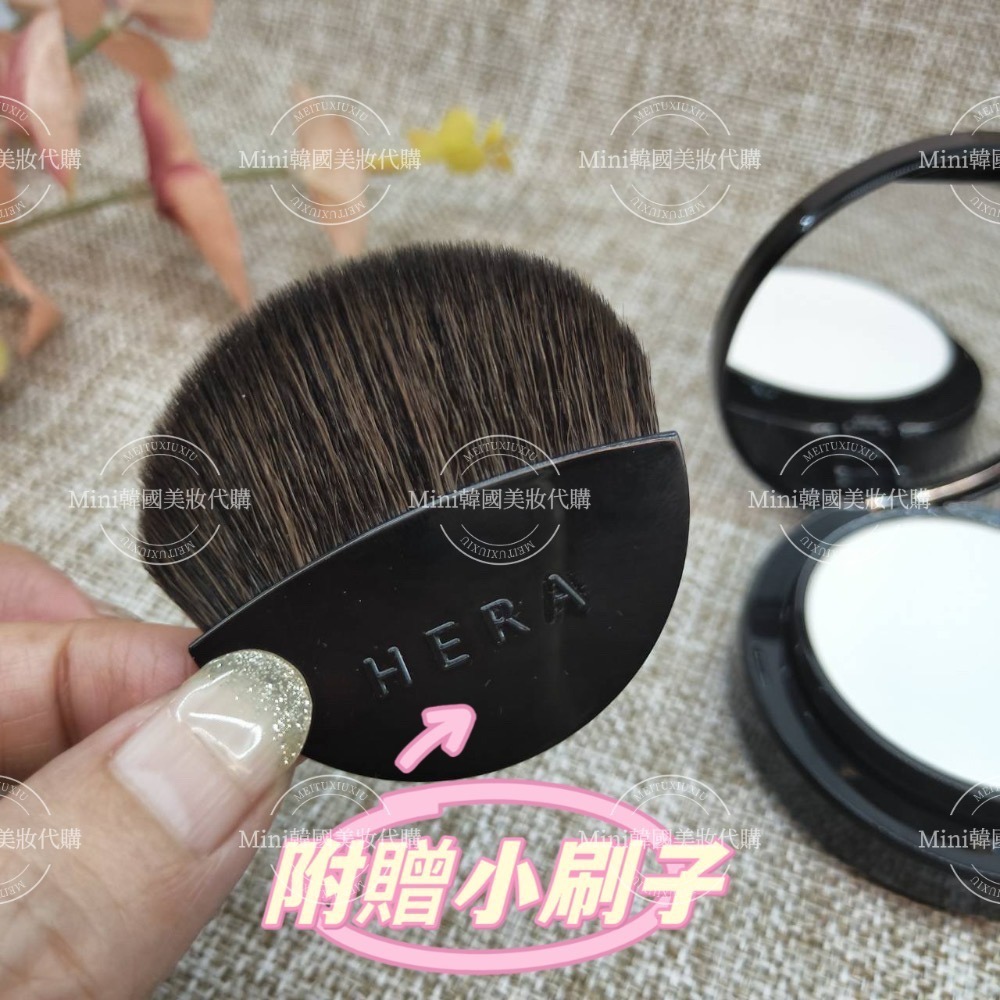 ☆mini韓國美妝代購☆ Hera 赫拉 新款 珠光定妝蜜粉餅 HIGHLIGHTING FINISH PACT-細節圖5