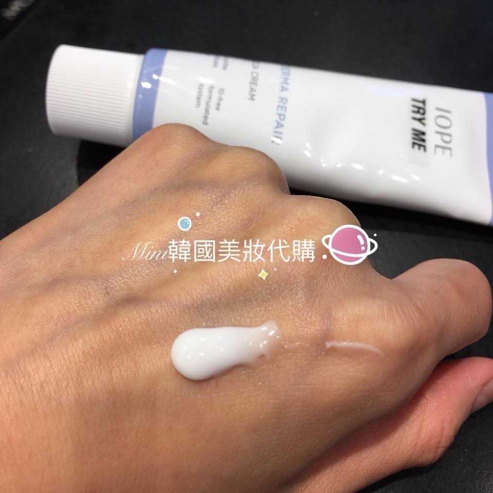 ☆mini韓國美妝代購☆【小包裝】IOPE 積雪草舒緩修護面霜 5ml 旅行裝 買家推薦好評回購商品-細節圖2