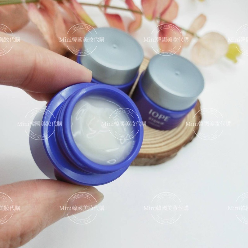 ☆mini韓國美妝代購☆ IOPE STEM III 極萃新生三效面霜 5ml 旅行裝  效期2025 保濕 抗老-細節圖2
