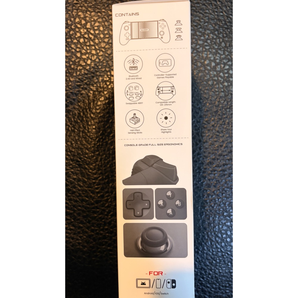 ￼信星科技 蓋世小雞 G8+ 射手座 旗艦拉伸手把 霍爾搖桿+霍爾扳機 switch 一鍵截圖 六軸體感 手柄-細節圖4