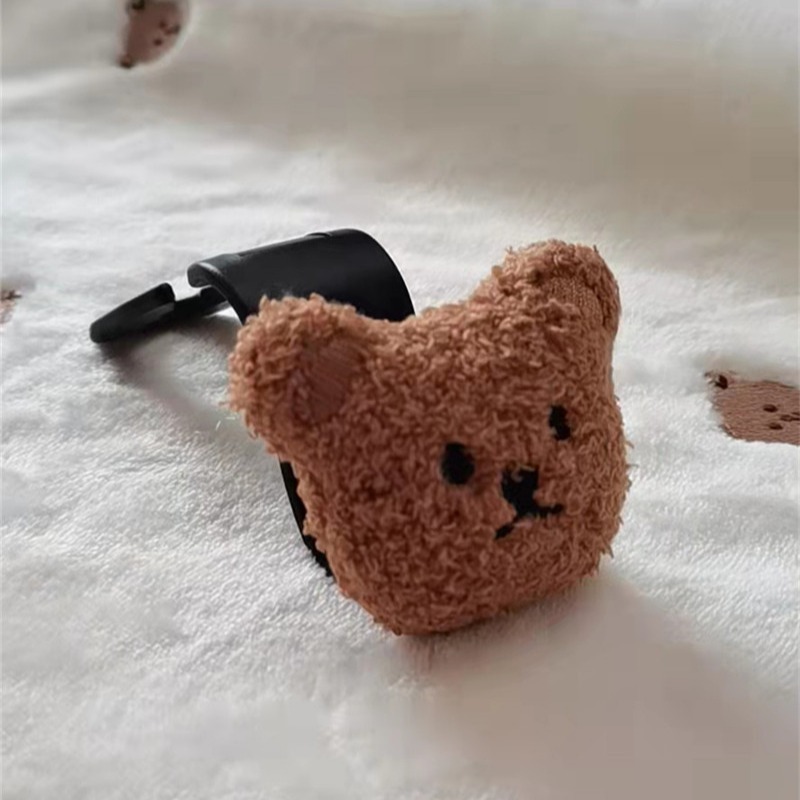 現貨｜汽車椅背掛勾 韓國小熊汽車掛勾 毛絨掛鉤 車用掛勾 掛鉤 收納置物掛勾 嬰兒用品收納 外出收納-細節圖7