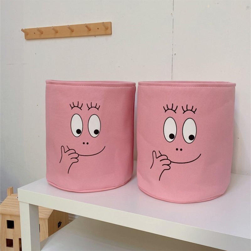 現貨｜動物立體耳朵造型玩具收納桶 卡通收納桶 兒童玩具收納桶 洗衣籃 寶寶衣物收納箱髒衣籃可水洗儲物盒-細節圖2