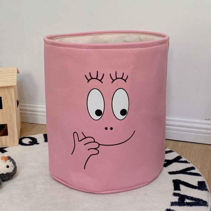 現貨｜動物立體耳朵造型玩具收納桶 卡通收納桶 兒童玩具收納桶 洗衣籃 寶寶衣物收納箱髒衣籃可水洗儲物盒-細節圖7