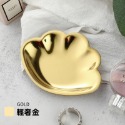 現貨｜北歐風 輕奢質感貝殼造型不銹鋼收納盤 飾品戒指收納盤 桌上雜物收納 玄關客廳裝飾 鑰匙雜物收納 收納盤-規格圖6