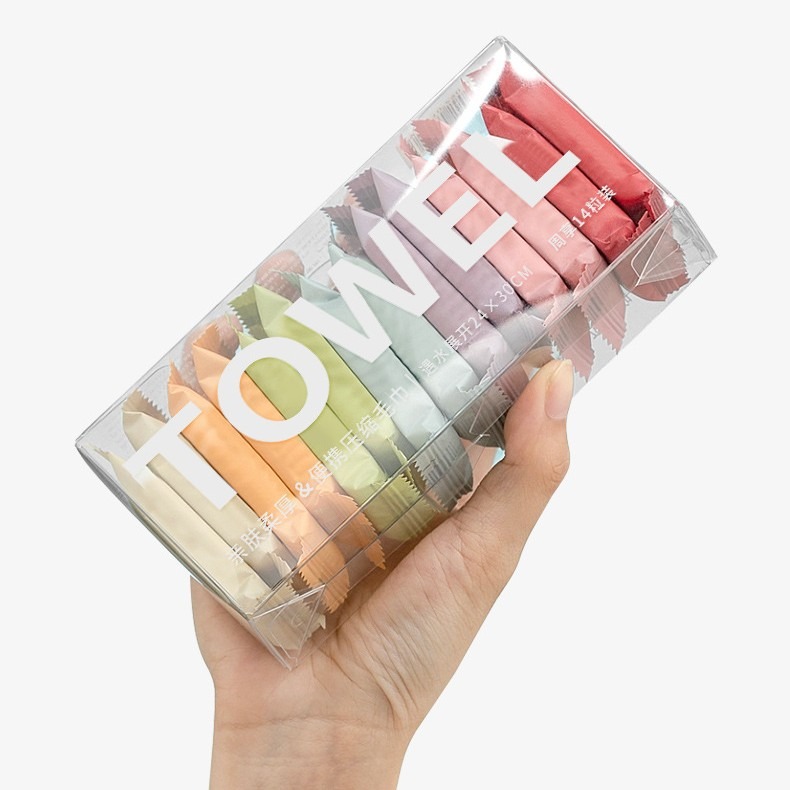 現貨｜壓縮一次性洗臉巾 旅行加大壓縮毛巾 可攜式一次性洗臉巾拋棄式洗臉巾 拋棄式毛巾 旅行壓縮毛巾拋乾濕兩用-細節圖3