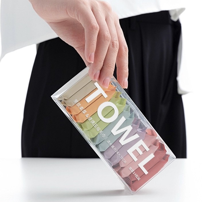 現貨｜壓縮一次性洗臉巾 旅行加大壓縮毛巾 可攜式一次性洗臉巾拋棄式洗臉巾 拋棄式毛巾 旅行壓縮毛巾拋乾濕兩用-細節圖4