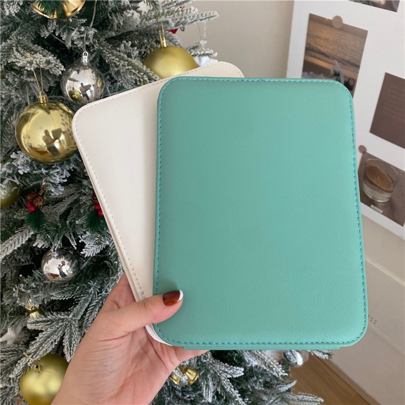 現貨｜皮革摺疊立鏡 防水化妝鏡 加厚可摺疊收納鏡 便攜化妝鏡 簡易梳妝鏡 檯式化妝鏡 歐式鏡子-細節圖4