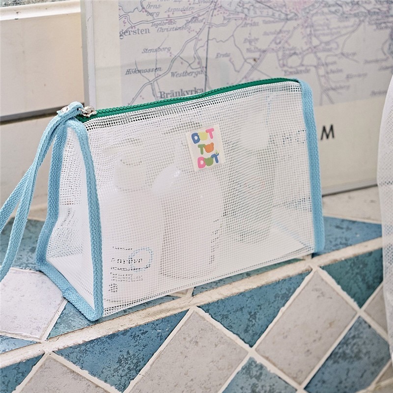 現貨｜全系列網格包包 大容量包包 肩背包 大容量包 韓系撞色包 收納小包 媽媽包 沙灘包 提袋 手提 手拿小包 餐袋-細節圖6