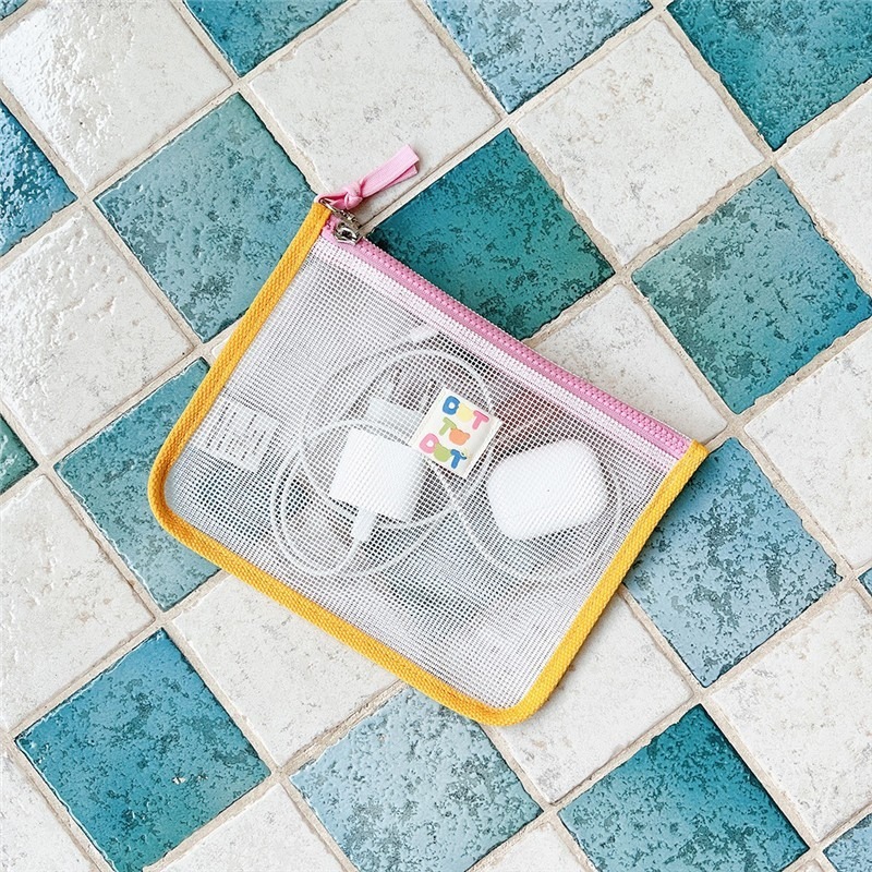 現貨｜全系列網格包包 大容量包包 肩背包 大容量包 韓系撞色包 收納小包 媽媽包 沙灘包 提袋 手提 手拿小包 餐袋-細節圖9