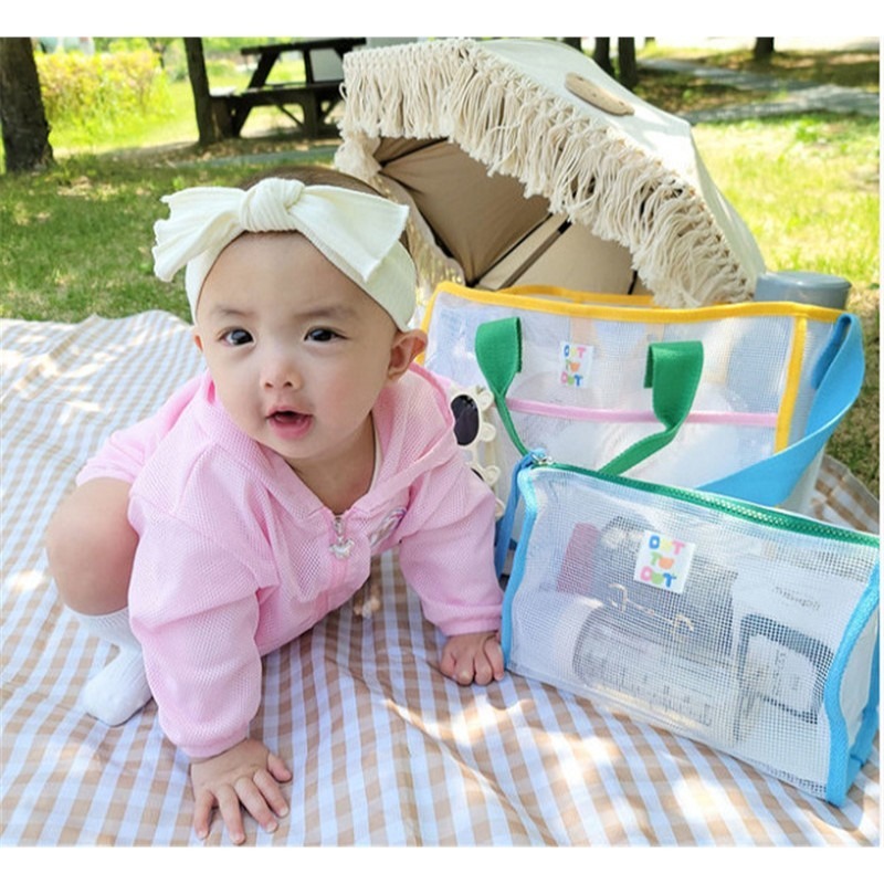 現貨｜全系列網格包包 大容量包包 肩背包 大容量包 韓系撞色包 收納小包 媽媽包 沙灘包 提袋 手提 手拿小包 餐袋-細節圖11