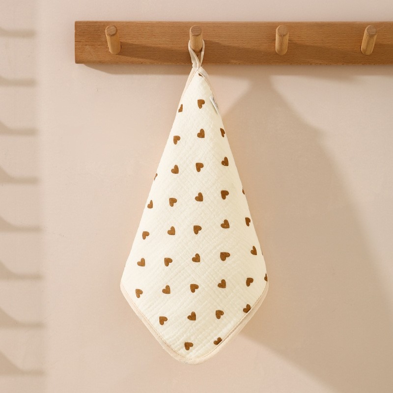 現貨｜四層紗手帕 新生兒紗布方巾 寶寶洗臉巾 洗澡巾 方巾 口水巾 洗臉巾 圍兜 兒童手帕 洗臉小方巾-細節圖11