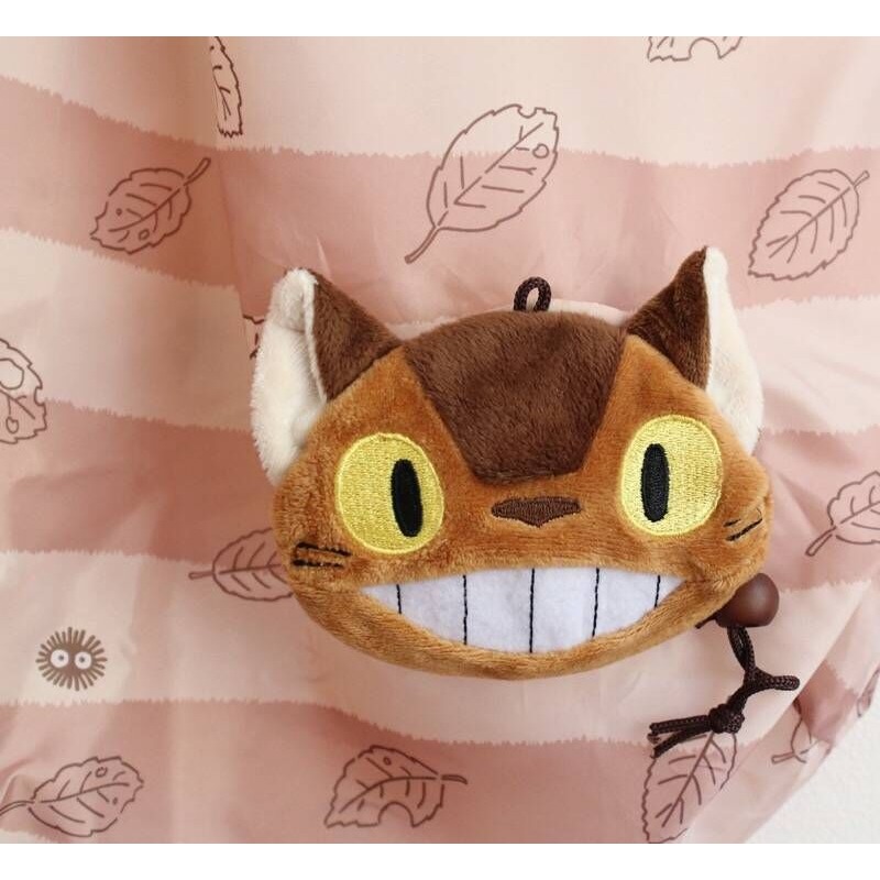 現貨｜宮崎駿 宮崎駿週邊 環保袋 龍貓 龍貓環保袋 手提袋 龍貓購物袋折疊收納單肩包大容量超市便攜環保袋購物袋-細節圖8