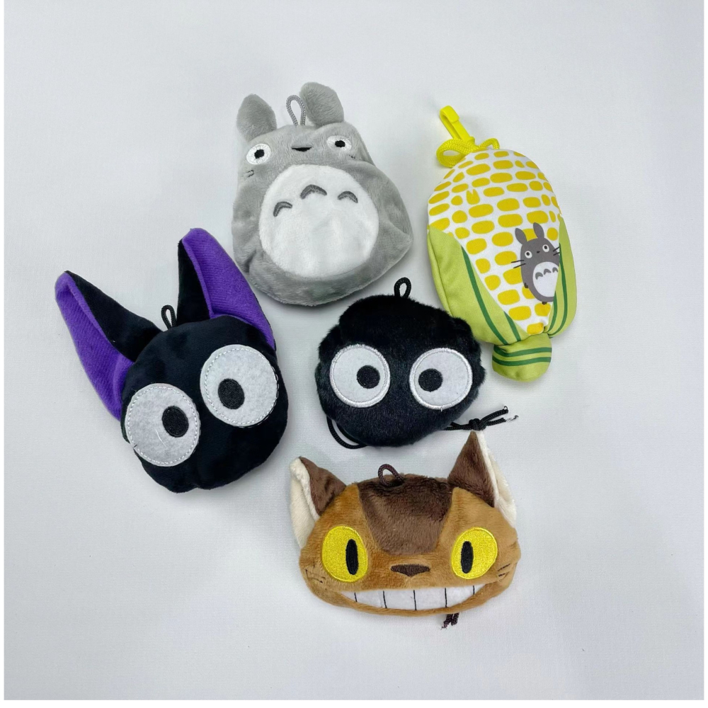 現貨｜宮崎駿 宮崎駿週邊 環保袋 龍貓 龍貓環保袋 手提袋 龍貓購物袋折疊收納單肩包大容量超市便攜環保袋購物袋-細節圖10