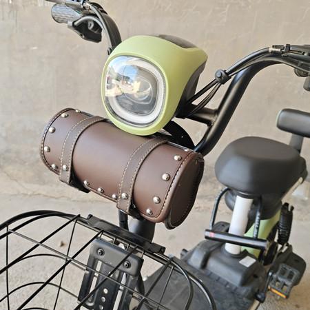 復古馬鞍袋 尾包 機車馬鞍包 野狼 哈雷 偉士牌 雲豹 車包 ktr gogoro MY CB350 rebel500-細節圖5